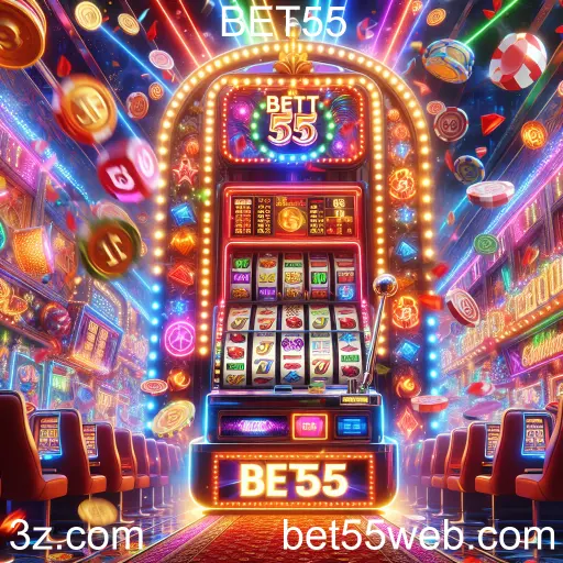 Caça-Níqueis no BET55: Diversão e Emoção em Cada Gira